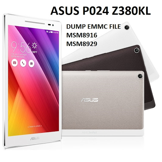 Asus P024 Z380KL Emmc dump