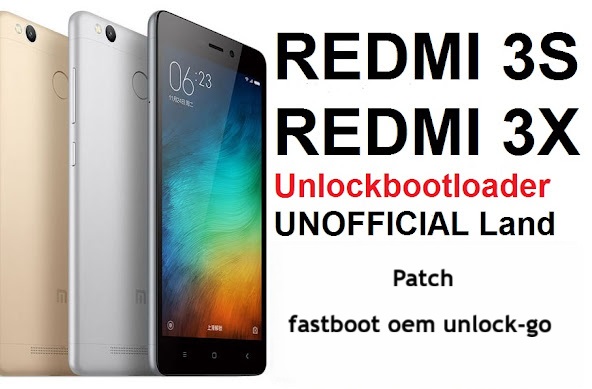 Redmi 3s 3x land ubl