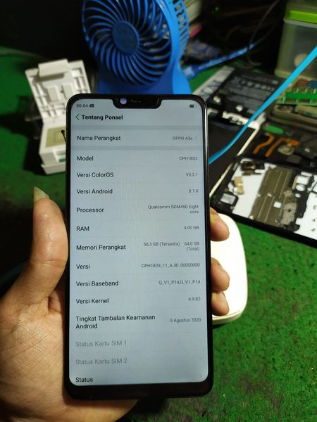 Oppo A3S CPH1803 varian 4/64