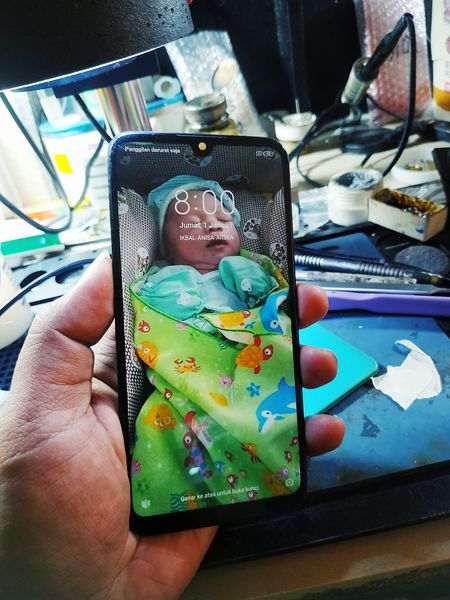 Xiaomi mi play lotus display blacklight blank screen