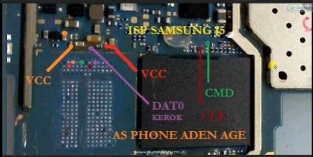 Samsung Galaxy J5 (2016) SM-J510G ISP