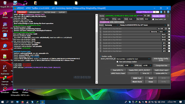 Samsung A10 SM-A105G Dump u8 s8 binary 8 Tested By anandy Flasher