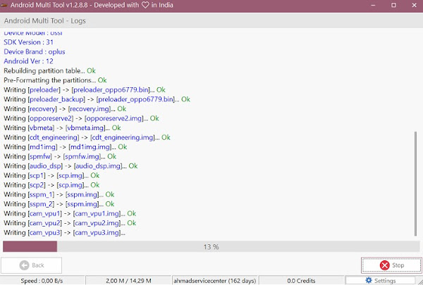 Oppo Reno4 F CPH2209 SPH2209 Firmware Stockrom OFP File Official