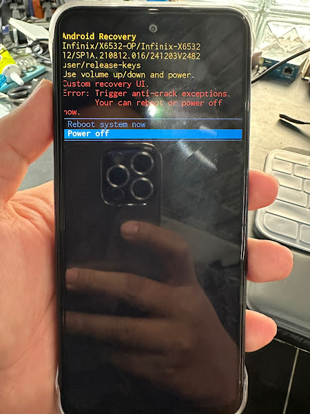 X6532 anti crack eror Trigger Anti-crack exceptions