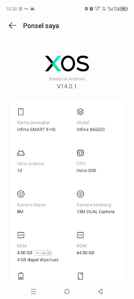 Infinix SMART 9 HD X6532C Firmware Flash File Stock ROM Official Fix Deadboot Bricked