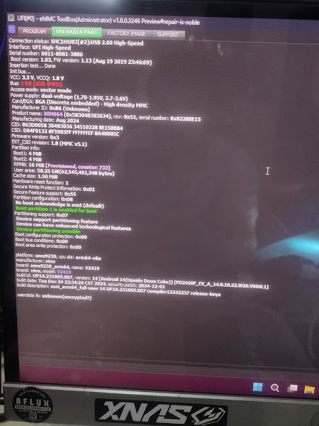 Vivo Y19S ISP Pinout Support New security