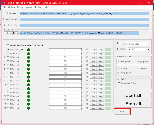 Firmware Advan Harvard 01 Pos Line File Flash Stock ROM