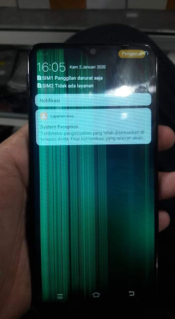 Vivo remove terdeteksi pengecualian