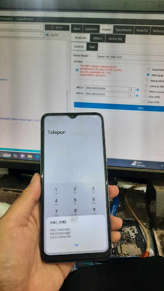 Honor X6 VNE-LX2 Full Read File Scatter Firmware Fix Different System after Downgrade