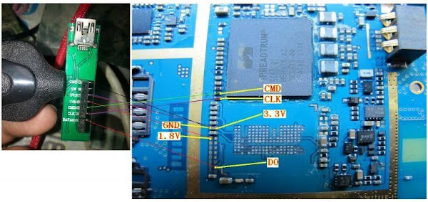 Direct ISP Pinout GT-S7262