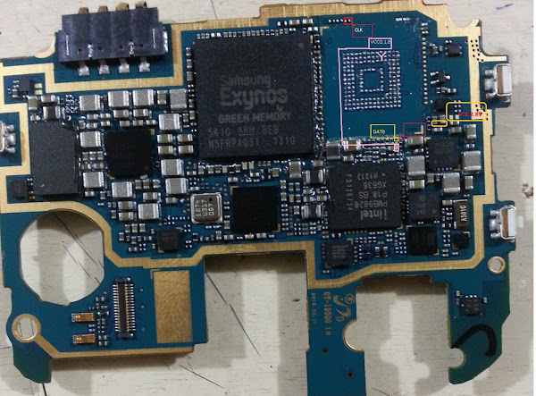 Direct ISP Pinout GT-i9500