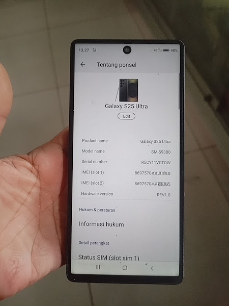 Samsung S25 ultra KW Read Scatter MT6765