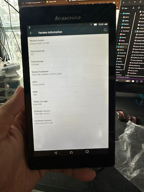 Lenovo TAB 2 A7-20F Firmware File Flash StockROM Upgrade
